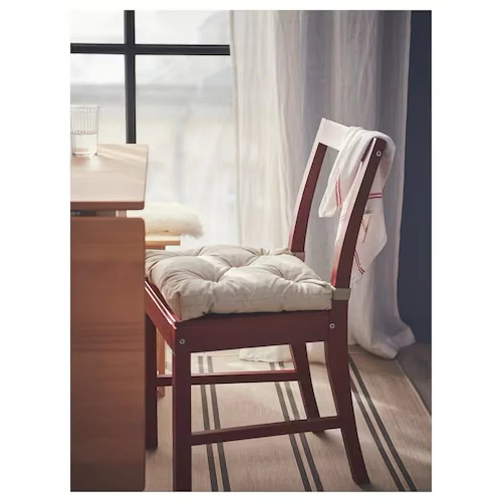 IKEA MALINDA Chair Pad, Light Beige, 16¼